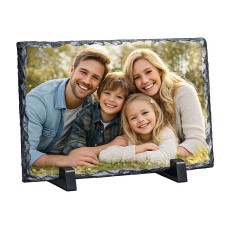 20cm x 30cm Personalised Photo Slate – Gloss or Matte Finish.